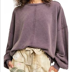 Free people sweatshirt